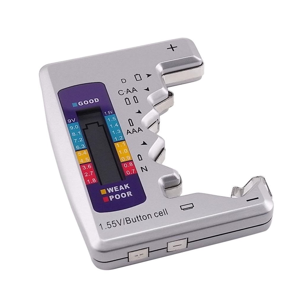 VoltTest™ – Sneltest voor AA, AAA, 9V & knoopcellen [50% Korting]