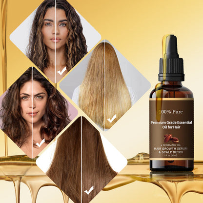AvaRose™ – Biologische Rozemarijn Haarolie voor Intense Hydratatie en Verzorging [1 + 1 Gratis]