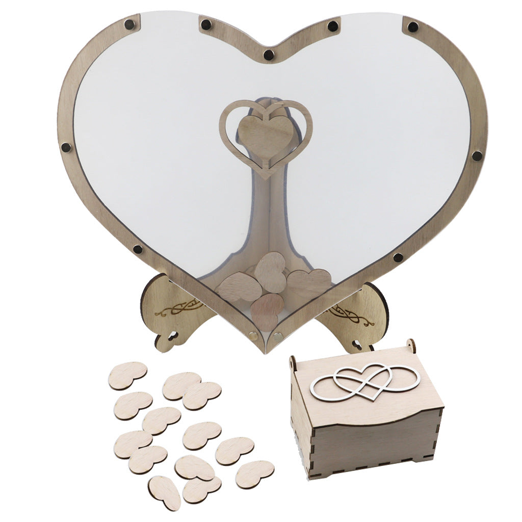 LoveScribe™ – Hart-gastenboek voor onvergetelijke, liefdevolle herinneringen [50% Korting]