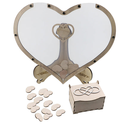 LoveScribe™ – Hart-gastenboek voor onvergetelijke, liefdevolle herinneringen [50% Korting]