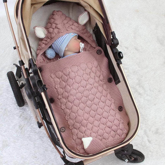 SnuggleNest – Gebreide babyslaapzak voor rustgevende slaap [50% korting]