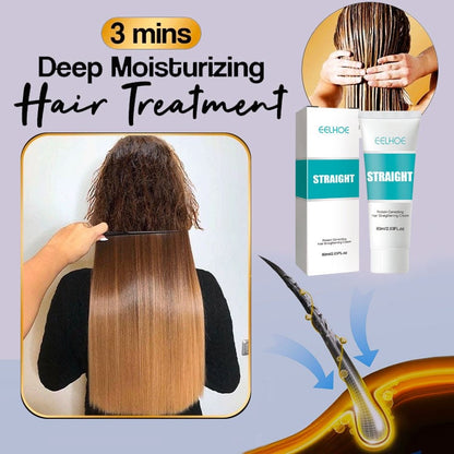 HairTouch™ – Gladmakende Keratine Haarcrème | Anti-Pluis & Glanzend Haar