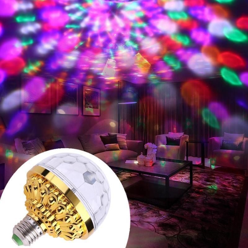 DiscoLed™ - Gekleurde roterende discobal  [1 + 1 Gratis]