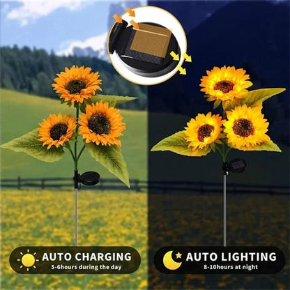 GardenRadiance Zonnebloemlichten op Zonne-energie – Sfeervolle Tuinverlichting