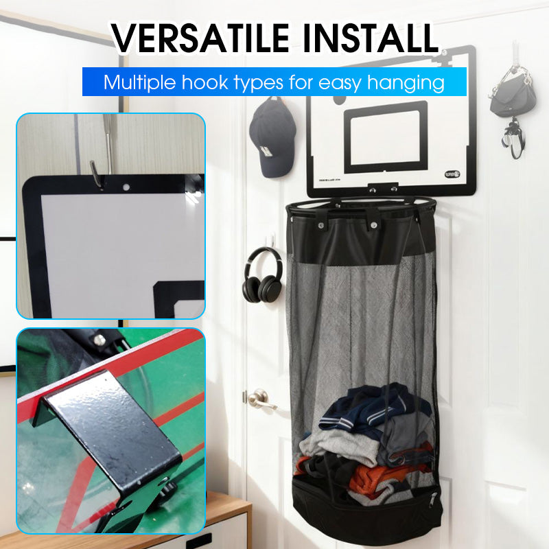 HoopHamper – De basketbal-wasmand voor speelse orde [50% korting]