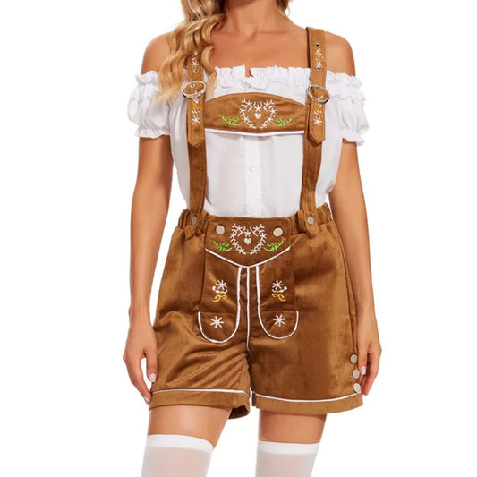 Lederhosen in Beierse klederdrachtstijl – maten M tot XL