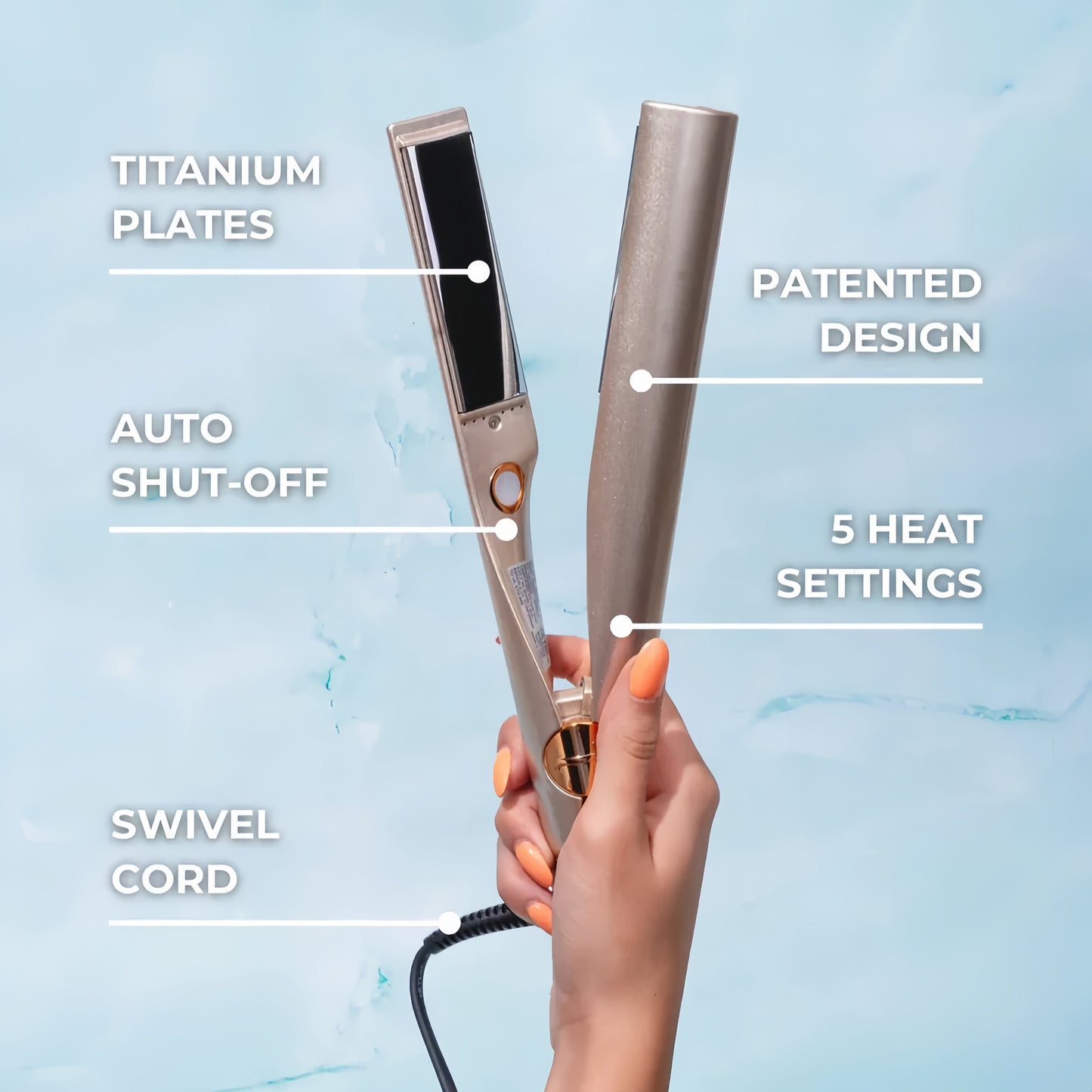 Valcero™ – Salonperfect glanzend haar elke ochtend moeiteloos stylen [50% Korting]