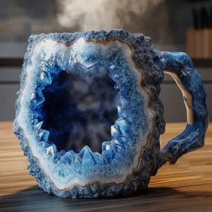 AuraStone – Handgemaakte Mineraalstenen Koffiekopjes van Echt Kristal [50% Korting]