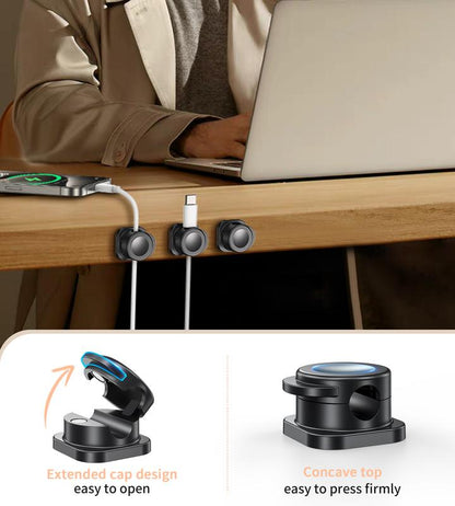 MagnoClip™ - 12 magnetische kabelklemmen [6 + 6 Gratis]