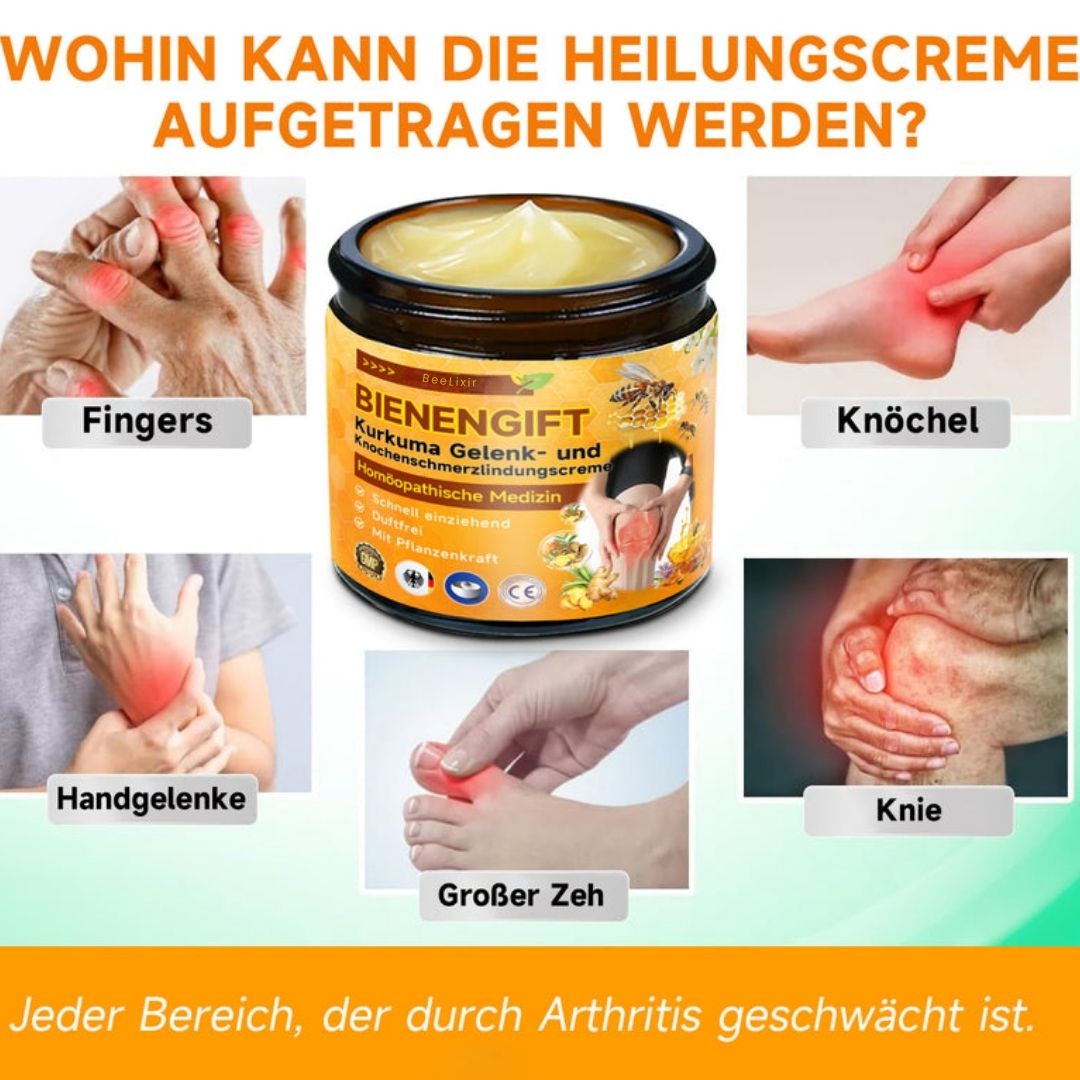 BeeLixir™ – Bijengifcrème met hyaluron & collageen voor intensieve verzorging & regeneratie [1 + 1 Gratis]
