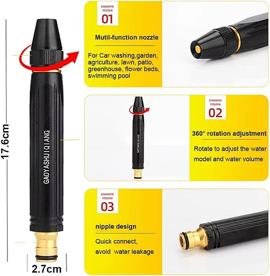 WashJet – Hogedrukspuit voor moeiteloze autowas [50% Korting]