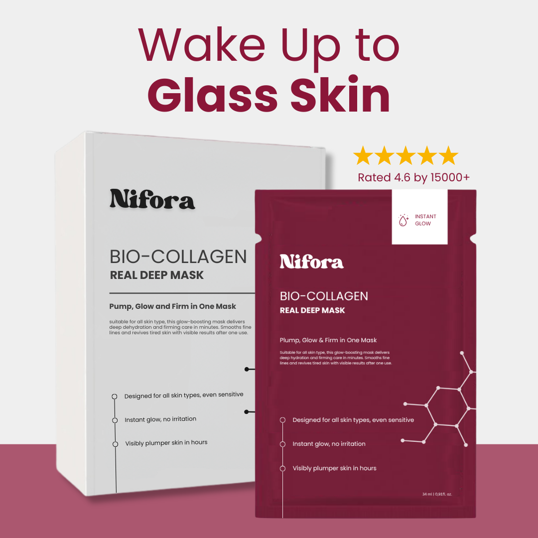 Nifora™ – Intensief Verzorgend Masker voor Jeugdige, Stralende Huid [1 + 1 Gratis]