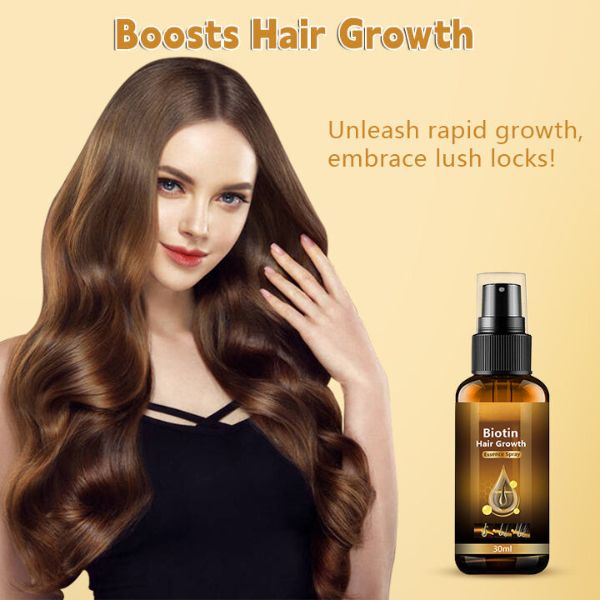 Biotin™ - Biotine haarspray tegen haaruitval en broosheid [1 + 1 Gratis]