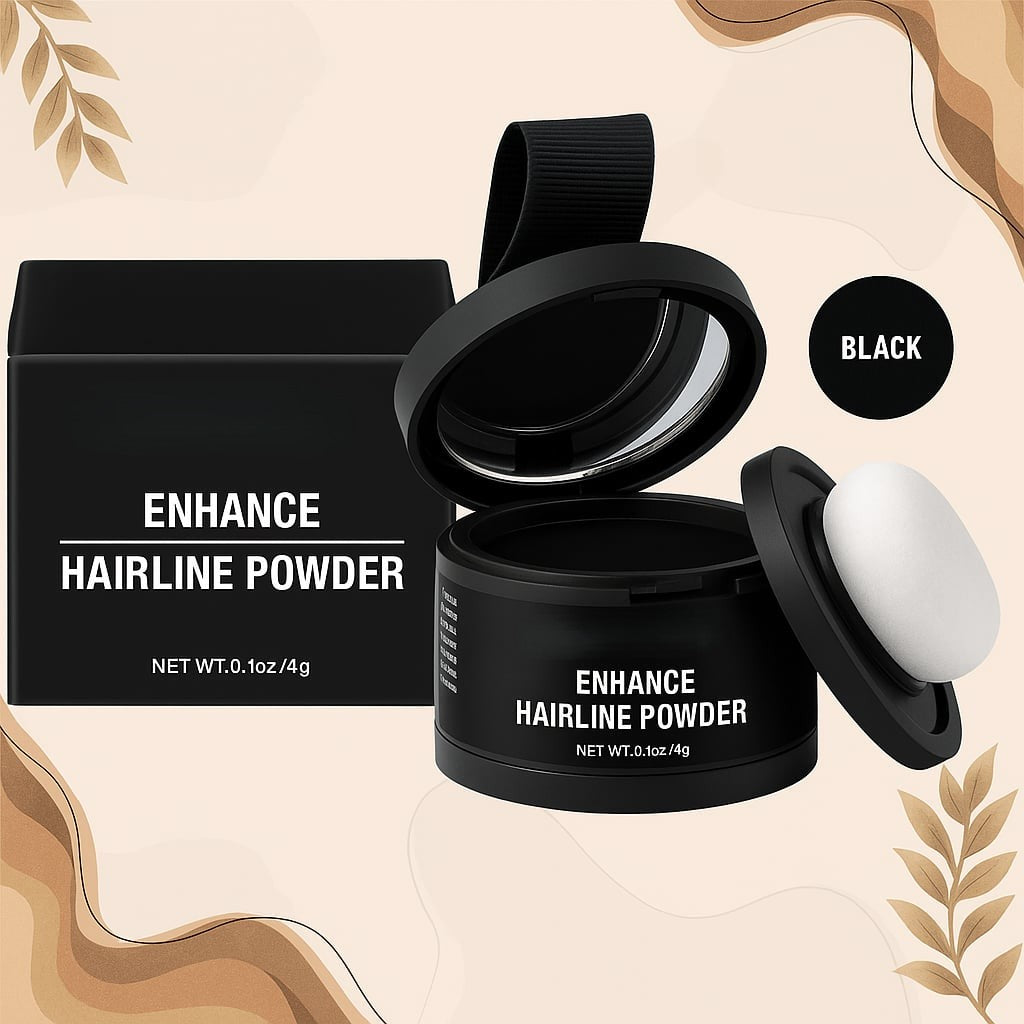 LineLock™ – Haarlijn Puder voor Volle & Gedefinieerde Haarlijnen