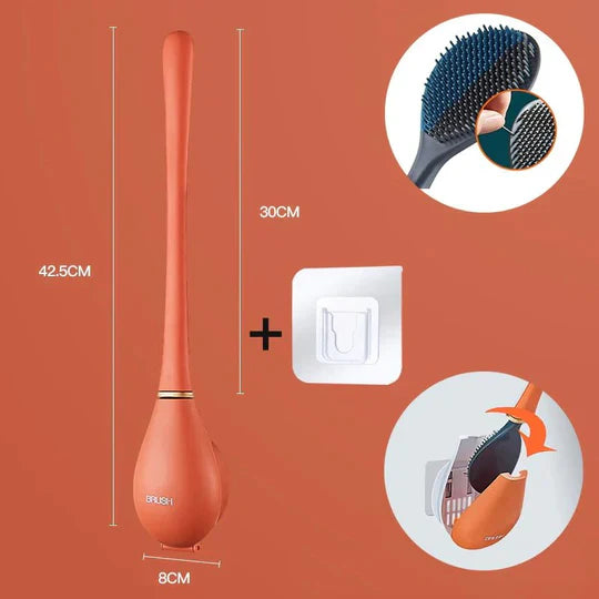 50% Korting | FlexBrush™ Siliconen Toiletborstel [Laatste dag Korting]