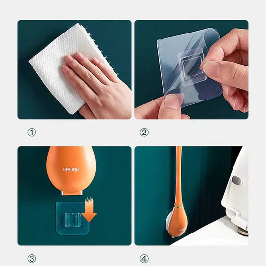 50% Korting | FlexBrush™ Siliconen Toiletborstel [Laatste dag Korting]