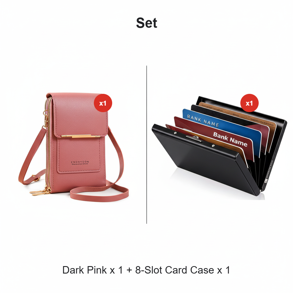 StyleBag™ – Dames Schoudertas met Touchscreen Functie | Compact & Stijlvol