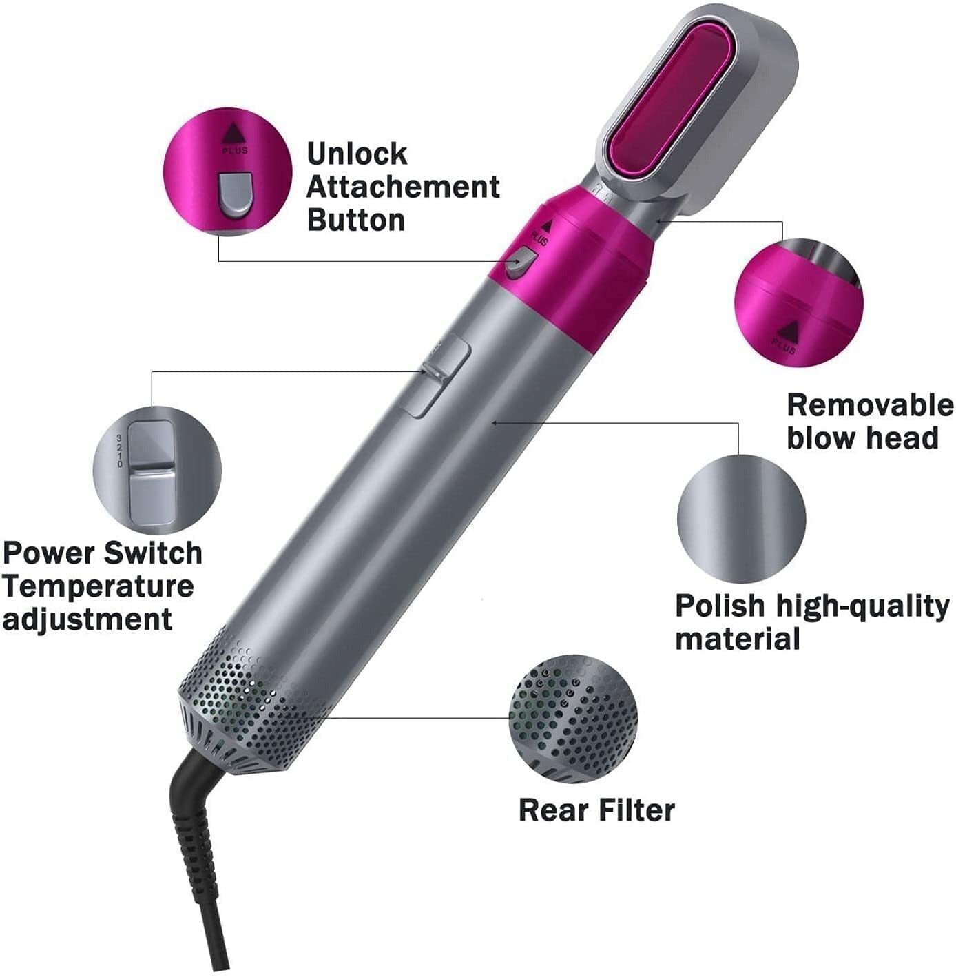 GlamWave™ – Veelzijdige stylingtool voor moeiteloze haarstyling [50% Korting]