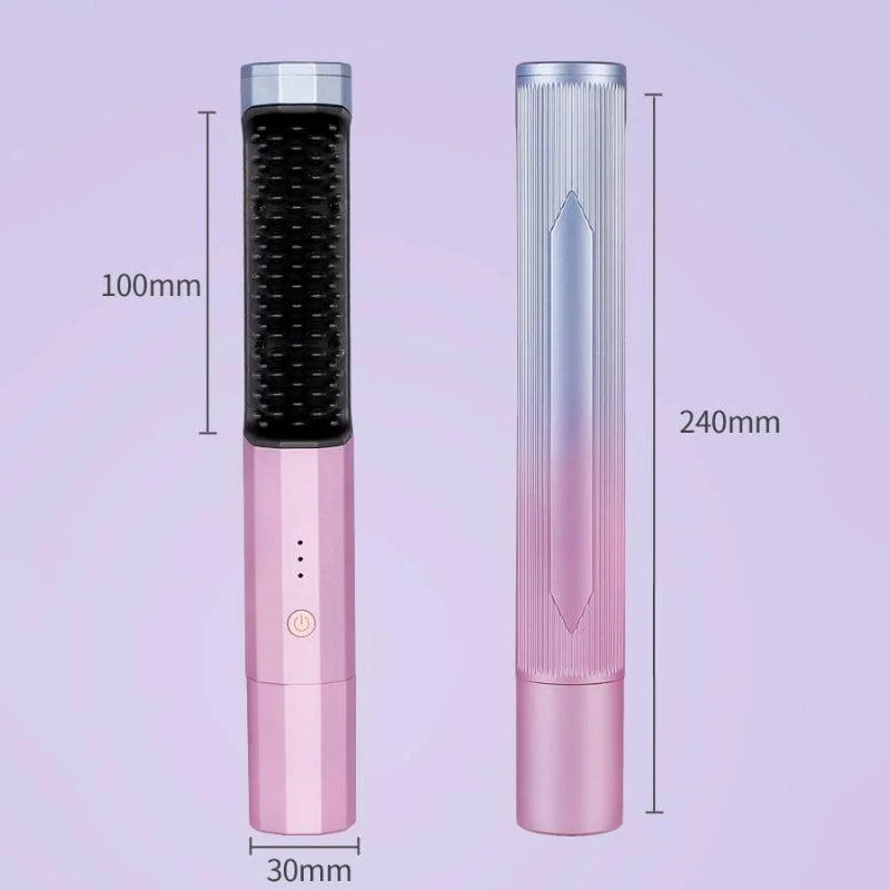 LuxeGlide™ Draadloze Stijltang – Glad & Pluisvrij Haar in 30 Seconden