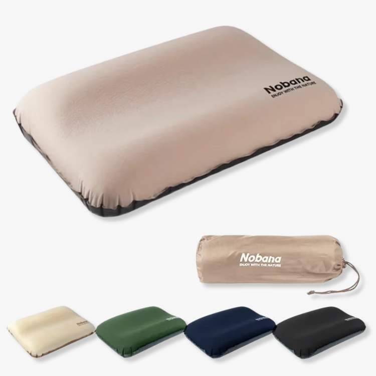 AeroRest™ – Ergonomisch Opblaasbaar Reiskussen voor Optimale Neksteun
