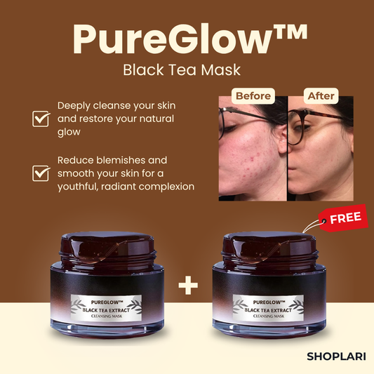 RadianceRush™ – Black Tea power-masker voor heldere, stralende huid (2 stuks) [50% Korting]