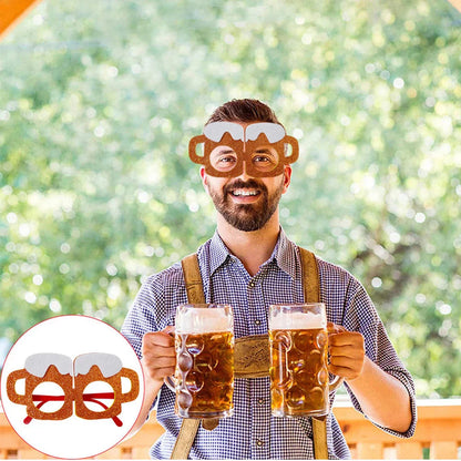 Oktoberfest Feestbrillen Set – 24 Stuks van Kunststof
