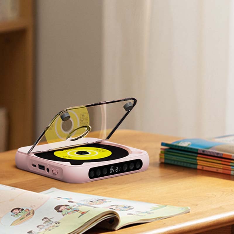 EveryMusic™ – Draagbare CD-speler met Bluetooth | Kristalhelder Geluid