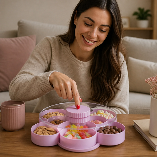SnackSpin – Snacks stijlvol & netjes serveren | 50% korting