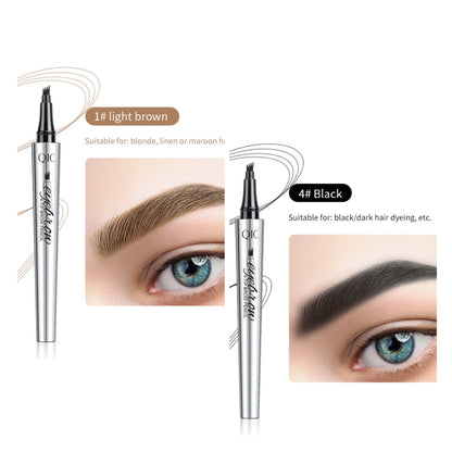 3DMicroblading™ Waterdicht Wenkbrauwpotlood – Natuurlijke Wenkbrauwen [1+1 Gratis]