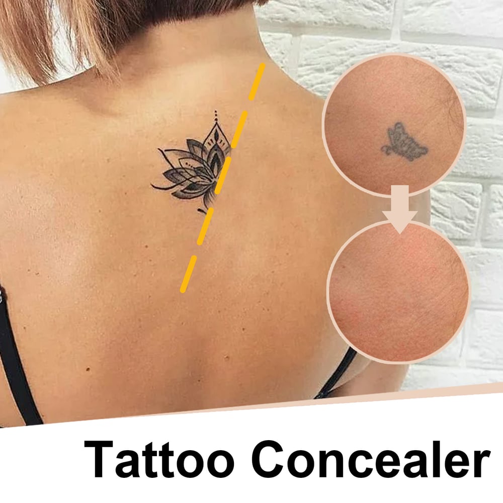 DermaVeil™ – Waterdichte bedekking voor tatoeages en littekens met een natuurlijke finish [1 + 1 Gratis]