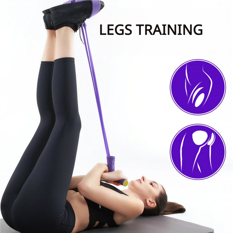 FlexForce™ Weerstandsband – Full-Body Thuis Fitness met 6-Buizensysteem