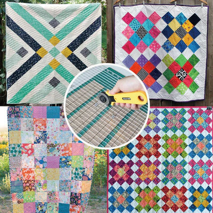 QuiltMate™ – Precisie Stofsnijder voor Snel & Nauwkeurig Quilten