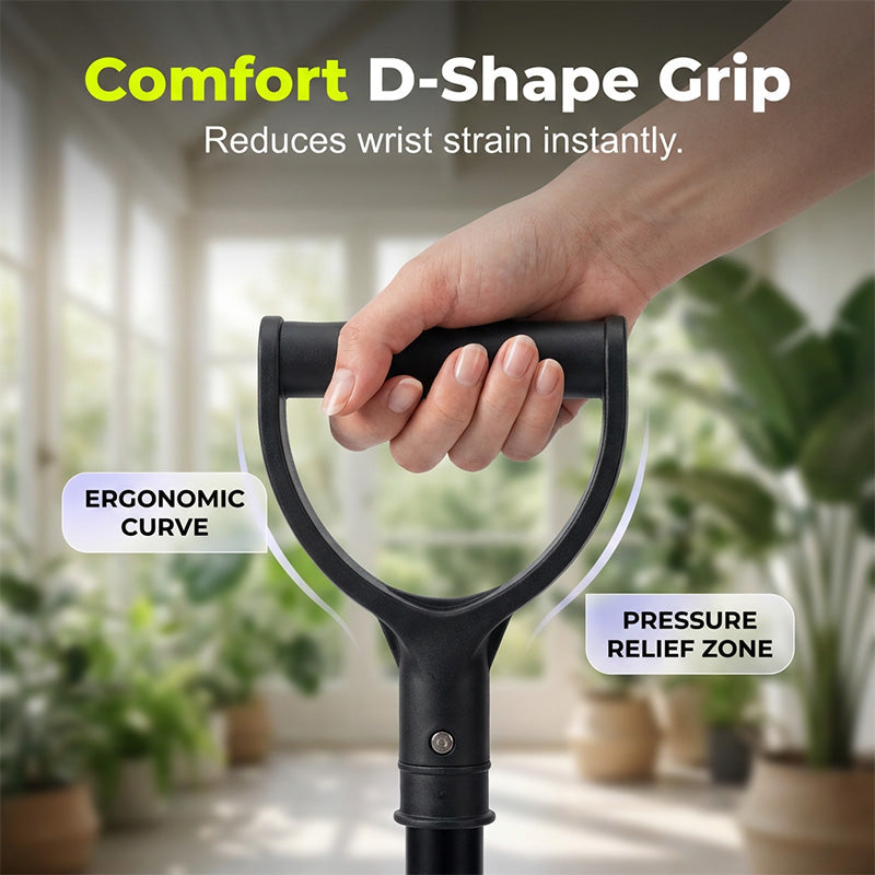 GlideGuard – Antislip Wandelstok met Ergonomische Greep voor Senioren
