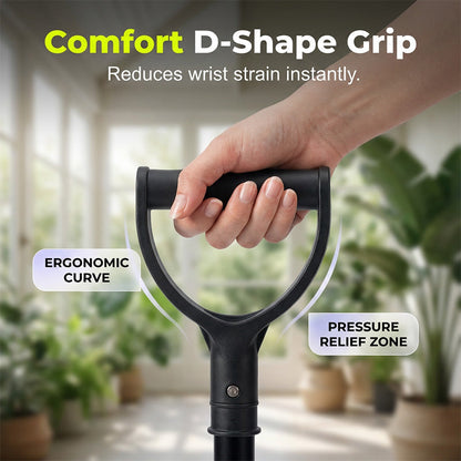 GlideGuard – Antislip Wandelstok met Ergonomische Greep voor Senioren