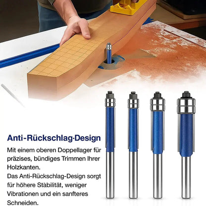 EdgeMaster™ – 4-delige Ontbraam- en Polijstset voor Metaal, Hout & Kunststof
