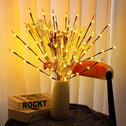 TreeLight™ – LED Takdecoratie Lichtsnoer met 20 Buigzame Takken