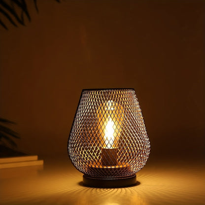 Draadloze LED-lantaarn met warmwit licht – voor binnen en buiten