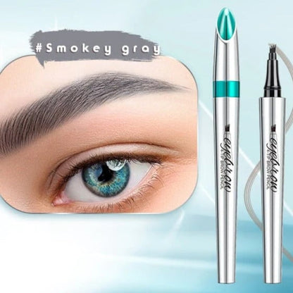 3DMicroblading™ Waterdicht Wenkbrauwpotlood – Natuurlijke Wenkbrauwen [1+1 Gratis]