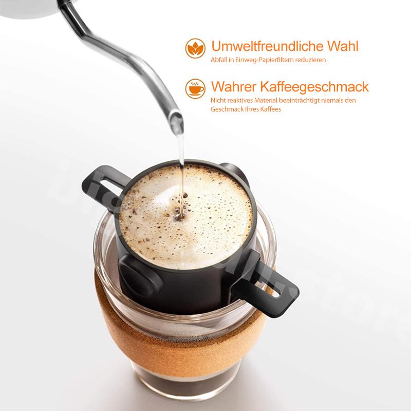 BrewMaster™ – Herbruikbaar Koffiefilter voor Volle Smaak zonder Bitterheid