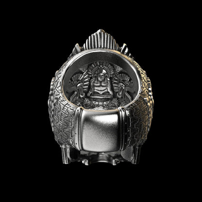 ToteRing™ – Schedelontwerp, handgemaakt van hoogwaardig 925 sterling zilver [50% Korting]