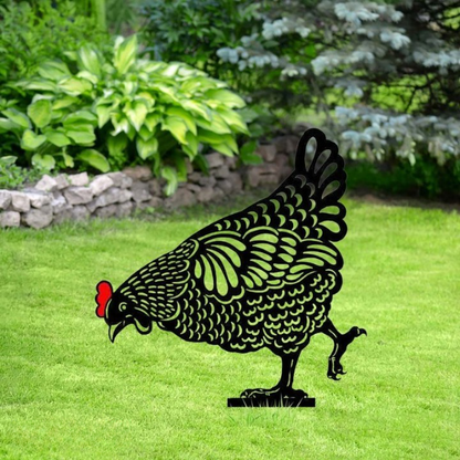 HappyChicken™ - Kippen tuindecoratie - Set van 5 [50% Korting]