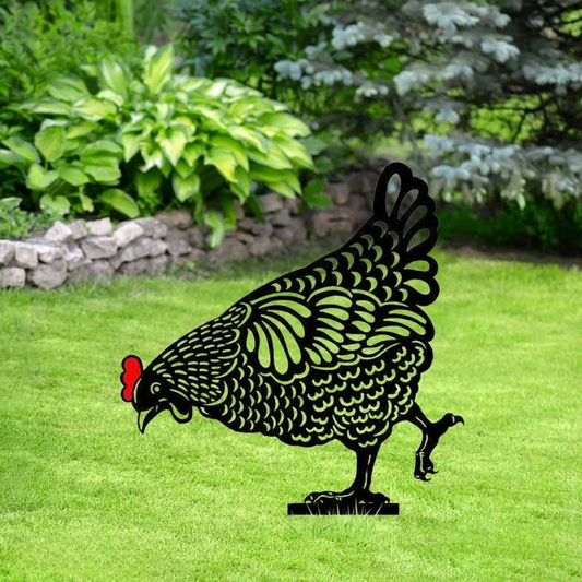 HappyChicken™ - Kippen tuindecoratie - Set van 5 [50% Korting]