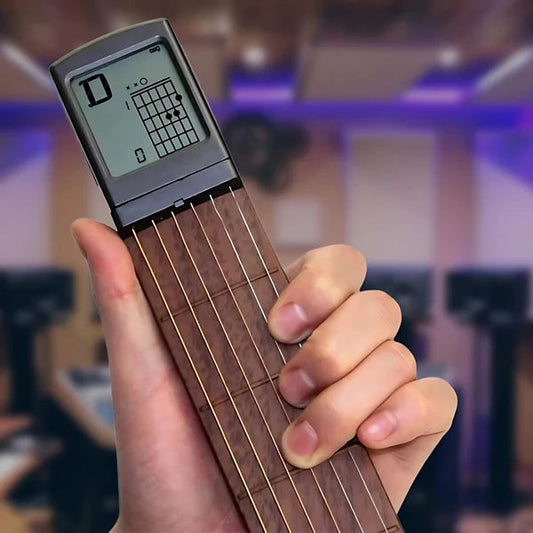 ChordMeister™ – Gitaar leren voor beginners met draagbare, intuïtieve gitaartrainer [50% Korting]