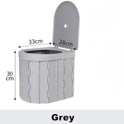 FoldFlush – De opvouwbare campingtoilet voor onderweg | 50% korting