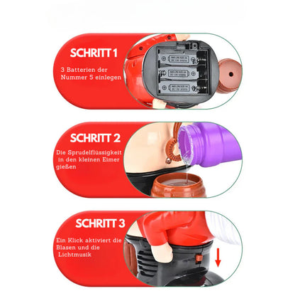 50% Korting | SantaBubble™ – Zeepbellenmachine voor de Kerstman [Laatste dag korting]