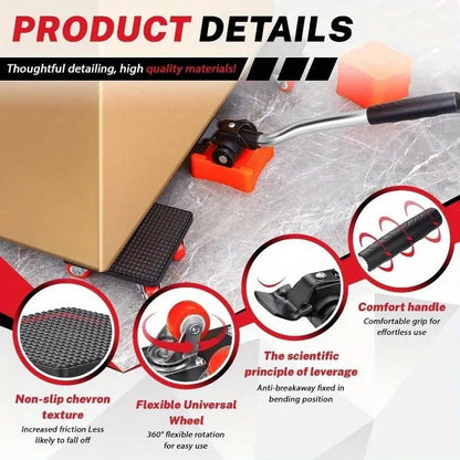 SafeLift™ – Meubels moeiteloos en vloerbeschermend verplaatsen voor maximale veiligheid [50% Korting]