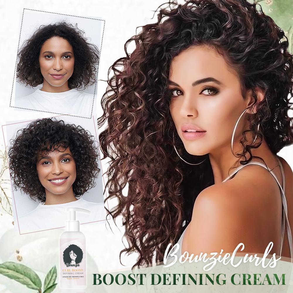 BouncyCurls™ – Verbeterd volume en soepele haarcrème [1 + 1 Gratis]