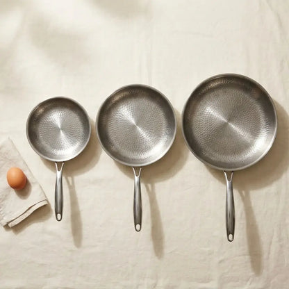 Pan gehamerd – coating-vrij, PTFE- en PFAS-vrij