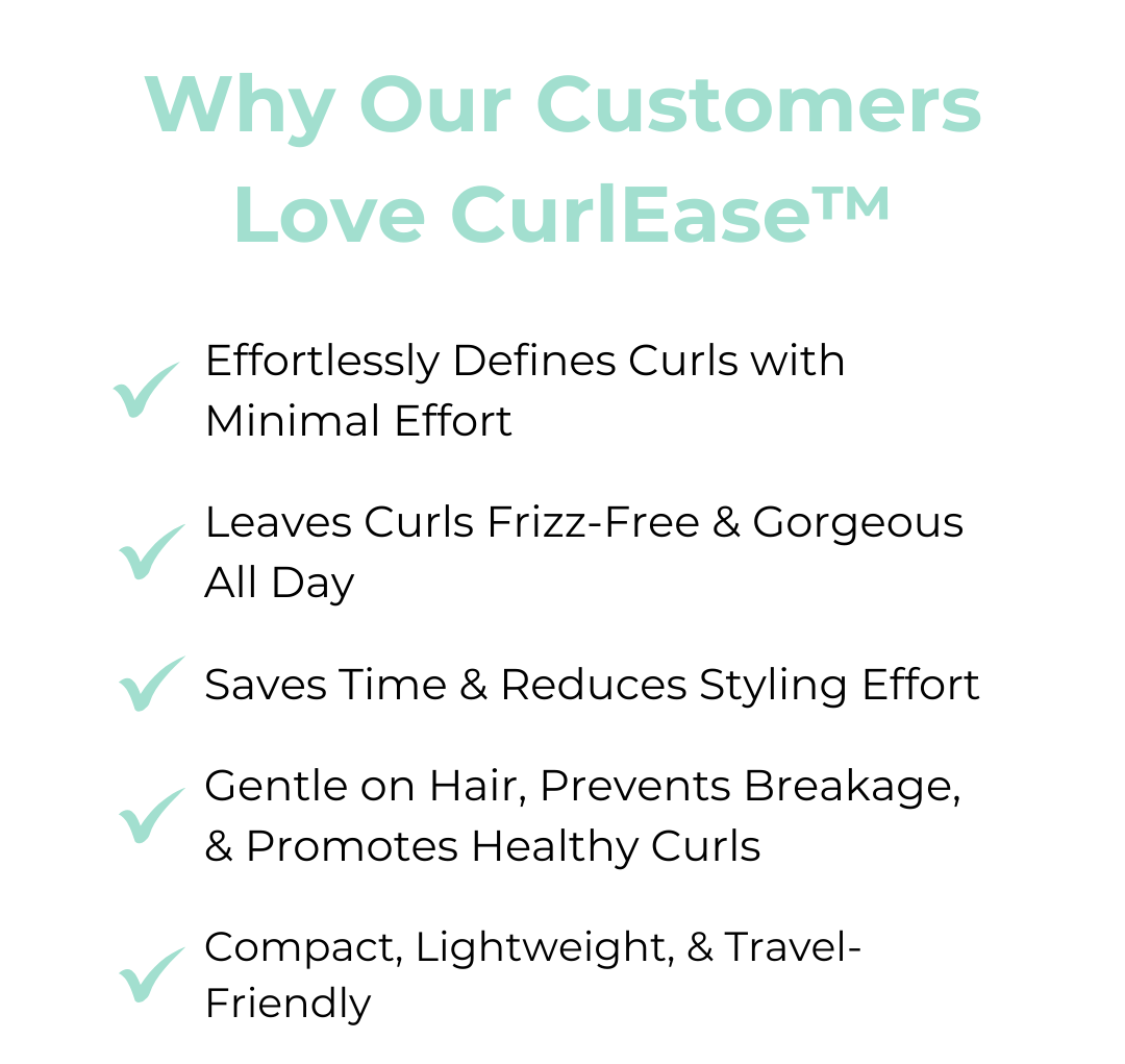 CurlEase™ - Krulborstel voor moeiteloos gedefinieerde kapsels [1 + 1 Gratis]