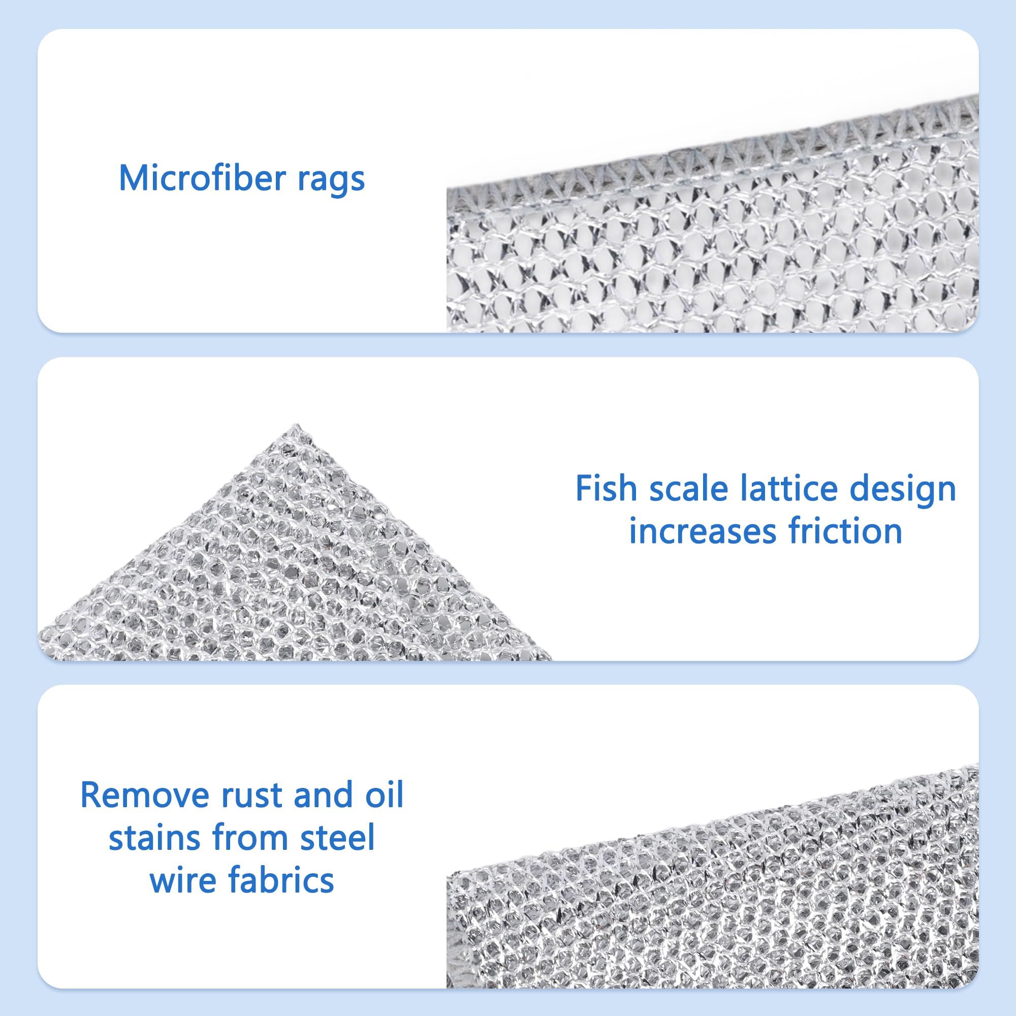 MicroCloth™ –Geschikt voor schoonmaken en ook voor het schillen van aardappelen (10Stk) [50% Korting]